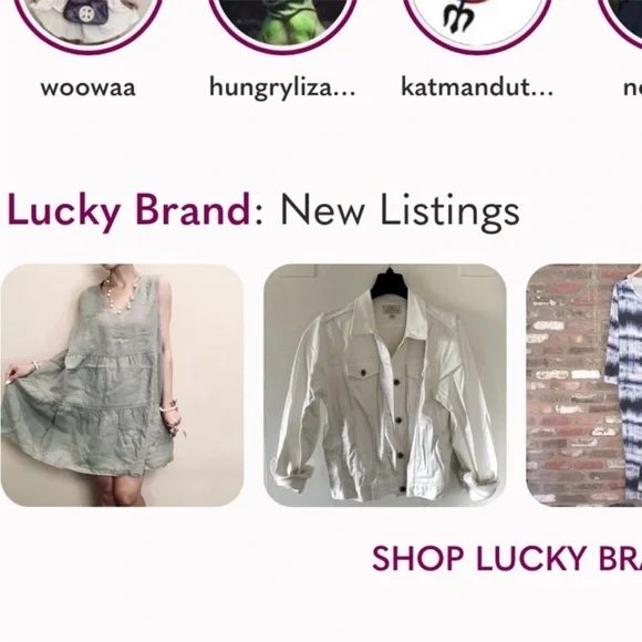 Brand New 100% linen dress Lucky brand - Picture 7 of 13